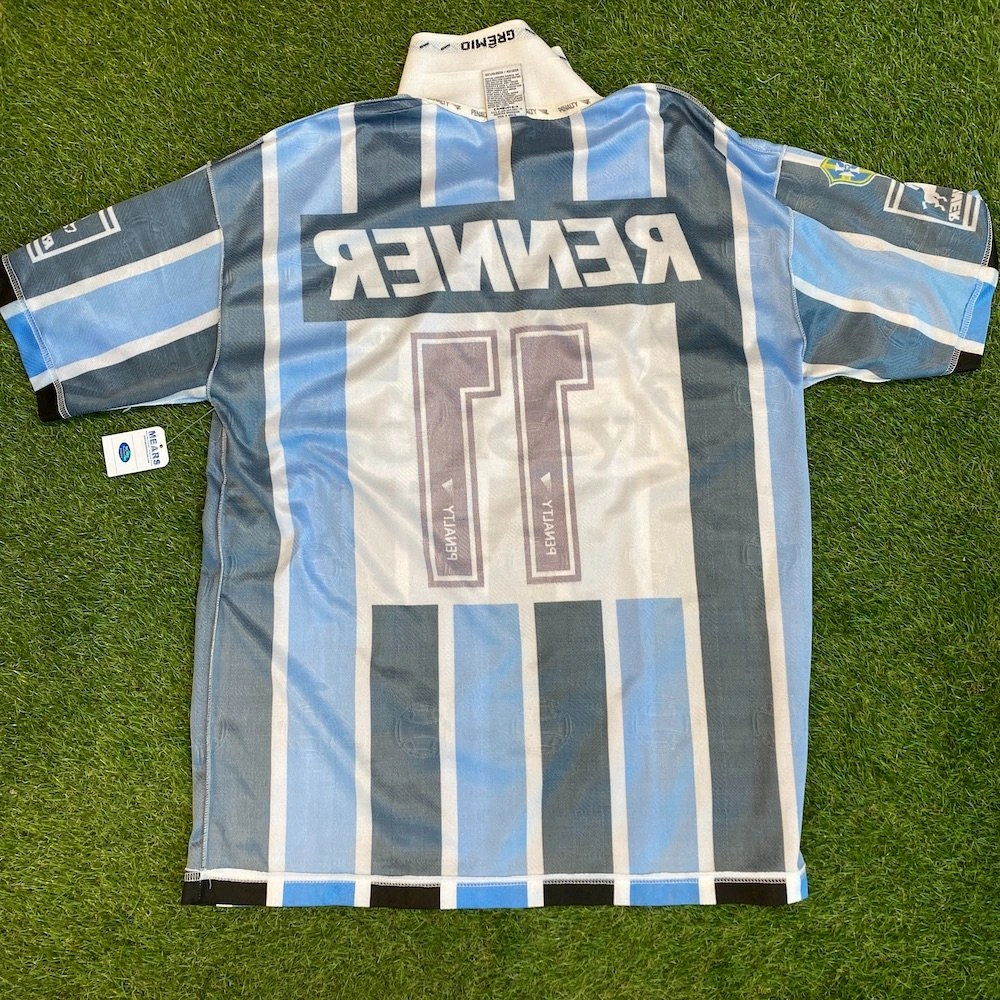 The first shirt worn by Ronaldinho in his career - COA