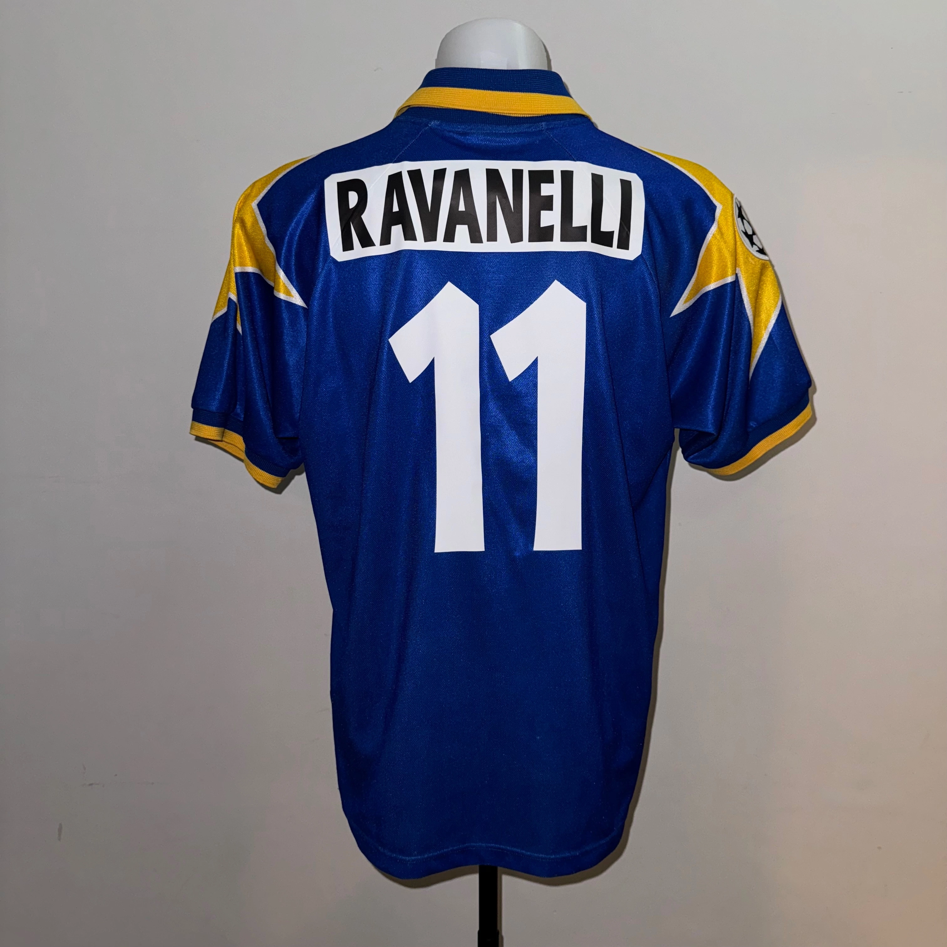 Juventus Ravanelli Maglia Juve Vintage MAGLIA AWAY JUVENTUS KAPPA