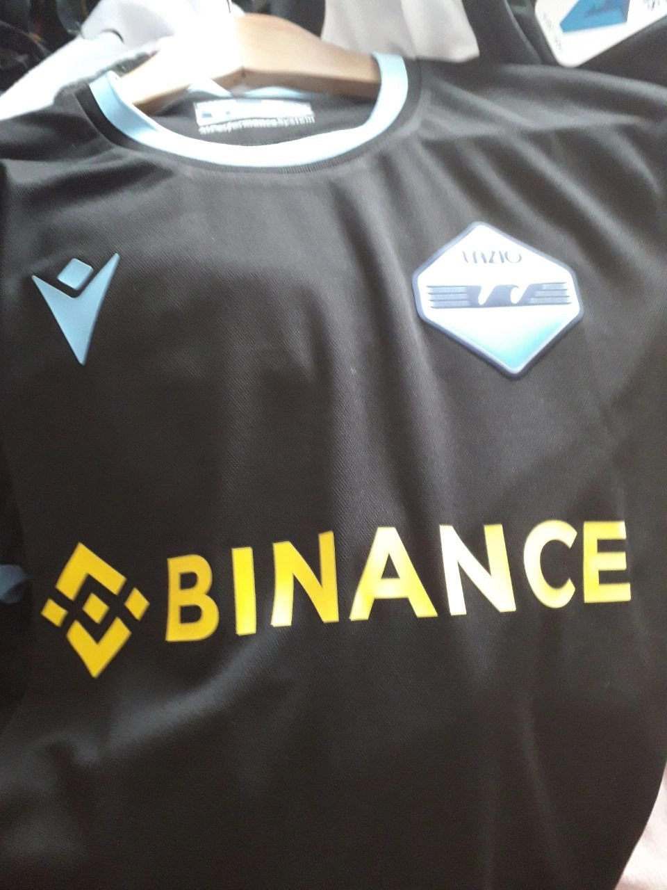 Maillot Lazio Immobile Match Worn Unwashed Shirt Jersey