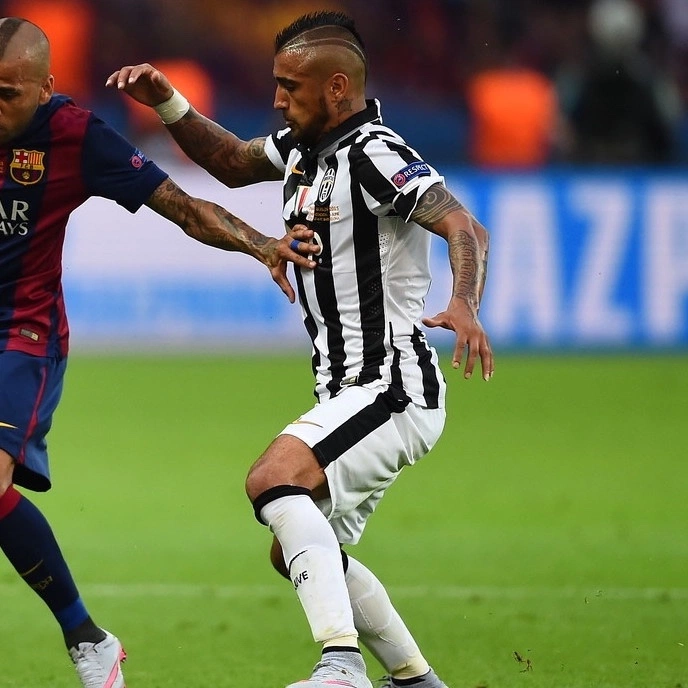 Vidal Juventus official shirt - Champions League Final