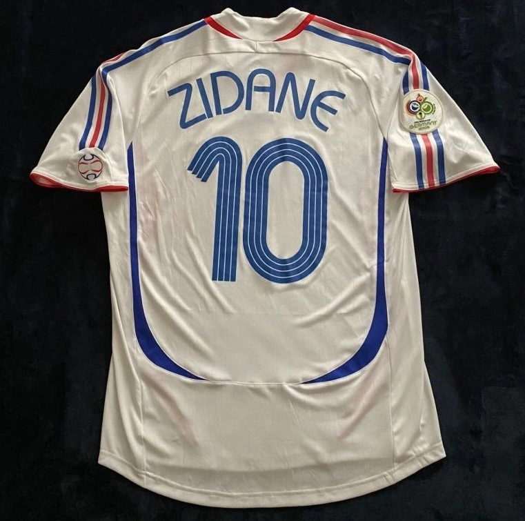 【現金特価】 Zidane France Signed | 2006 Final Cup World | issued match ウェア